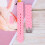 1 St 16 Mm Silikon Byte Vristband Band Rosa 4