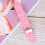 1 St 16 Mm Silikon Byte Vristband Band Rosa 6