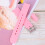 1 St 16 Mm Silikon Byte Vristband Band Rosa 10