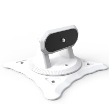 360 Degree Angled Adjustment Projectors Stand Wall Holder Hanging Bracket Metal Holder For PTZ Projectors Desktop White
