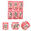 36Pcs Kinesiskt Nyår Röda Hong Bao 11