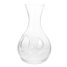 Japansk Kall Sake Vinflaska 300 Ml Med Isficka Av Kristallglas