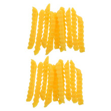 20Pcs Falska Frites Kökssample Leksak Borddekoration
