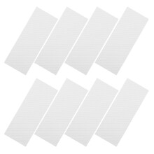 8Pcs Pvc Ögonmasknät 18X7Cm För Diy Fursuit Hantverk Cosplay Kostym