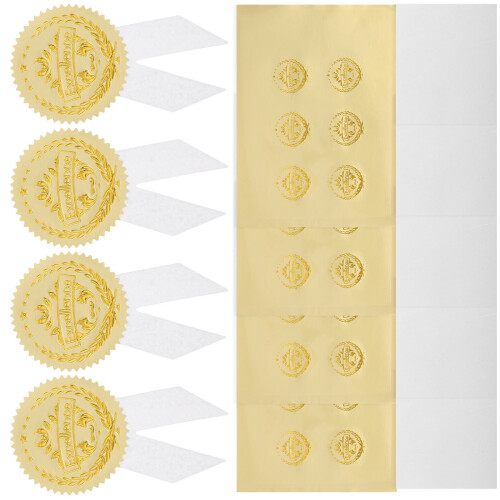 36 Set 奖 奖状贴纸 Practical Medal Sticker Adhesive Child