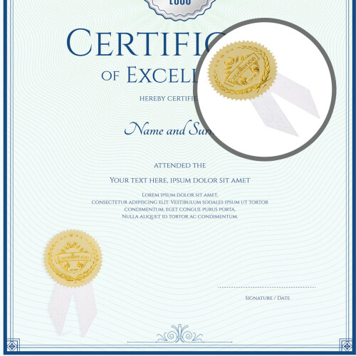 36 Set 奖 奖状贴纸 Practical Medal Sticker Adhesive Child 2