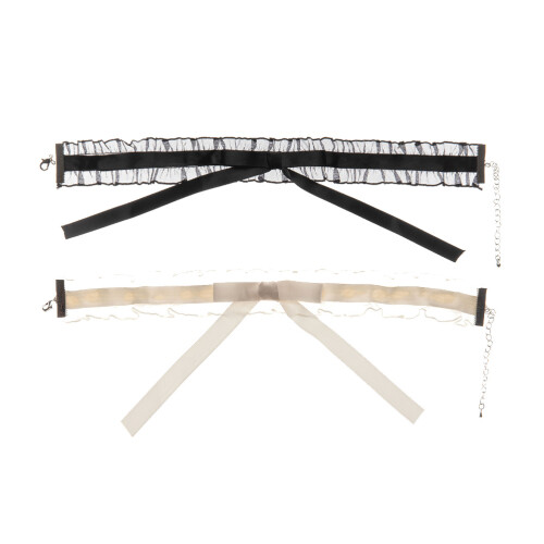 2 Stycken Halsband, Slipslakan Chokers 1