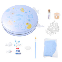 1 Set Babyavtryck Minneslåda Babyavtryck Ornamang Form För Nyfödd