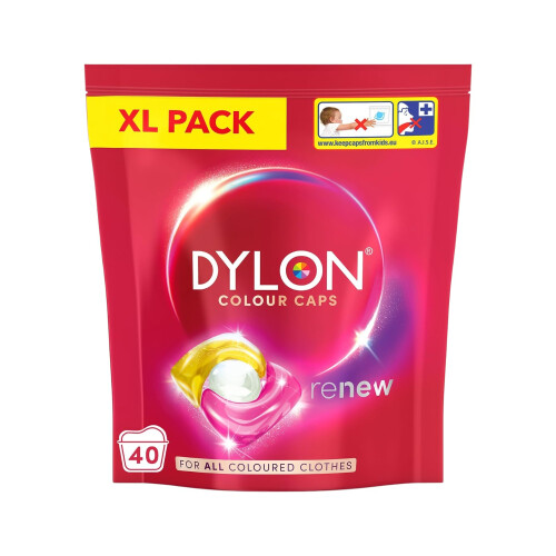Dylon Dylon Colour Caps 40 Wash Load Laundary Capsules