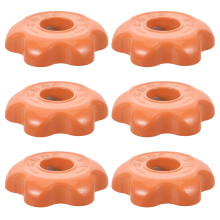 6Pcs Gasfläktsventil: Reglageknoppar För 15 Kg Gasflaskor Utomhusbbq
