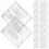 20 Ark Transparent Inslagspapper För Blommor Buketter 11