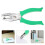 Square Hole Punch: Handhållen För Lösa Blad, Scrapbooking 11