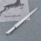 Aluminium Ring Stick / Ringmandrell / Ringskala / Ringsizer (Silver) 5