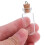 20 St Mini Glasflaskor Med Korklock För DIY Önskeflaskor 4