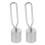 2Pcs Rostfritt Balansvikt För Grill Bbq Spett 11
