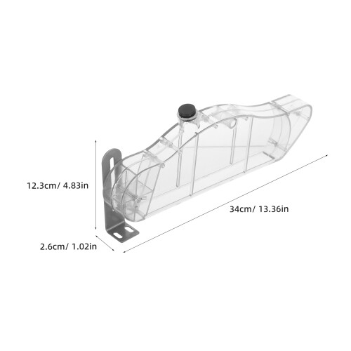 Table Saw Guard: Transparent 4-10 Med L- Splittkniv 1