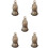 5Pcs Buddha-hand Messingsdesignad Ornameng 10