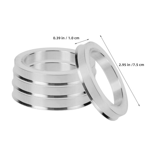1 Set Hjulnav Centreringringar – Aluminiumlegering För Terrängfordon 1