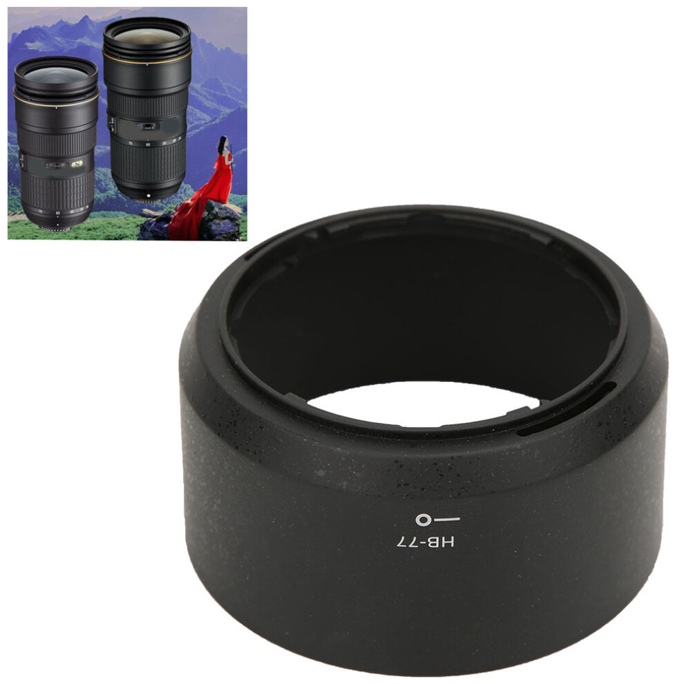 Hb-77 Plastic Lens Hood For Nikon Af-P Dx Nikkor 70-300Mm F/4.5-6.3G Vr 4601363387072
