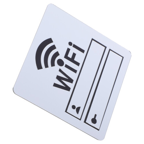 Wifi Lösenords Väggetikett För Hem Företag