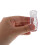5St Nagelglitterbehållare, Transparent Plast, Resevänlig Design 4