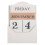 Blockkalender I För Datumvisning Hem 1