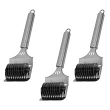 3Pcs Pastakniv I Rostfritt Med Spaghettilinjal