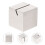 4St Platskortshållare Bordnummerställ Rostfritt Postkortsbas 9