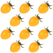 10Pcs Mini Artificiella Tomater För Heminredning, Kök, Fester