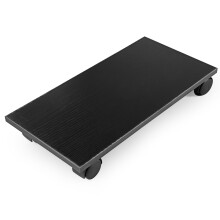 Justerbart Datorstånd I Svart Hjul, Hållbart Ventilera