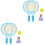2 Set Barns Badmintonracket Träning Ute Fritid 4