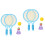 2 Set Barns Badmintonracket Träning Ute Fritid 5