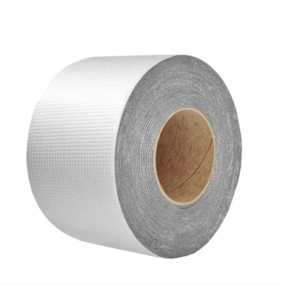 Butyl Tape Aluminum Foil Thickened Waterproof Tape For Wall Crack Roof Duct Temperature Resistant 5M X 10Cm 9067246995270