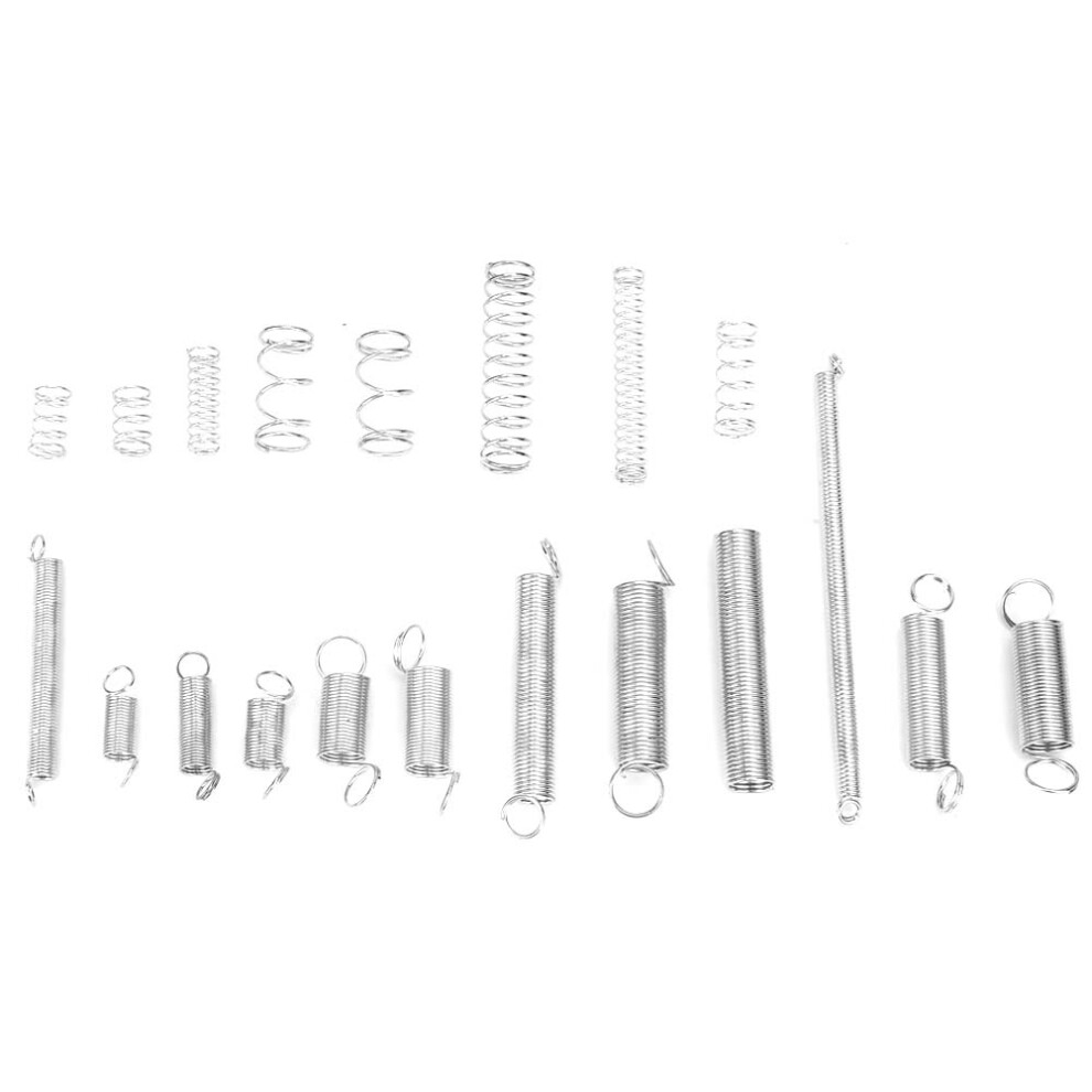 200Pcs Metal Spring Assortment Kit Â Extension & Compression Springs 4121363387419