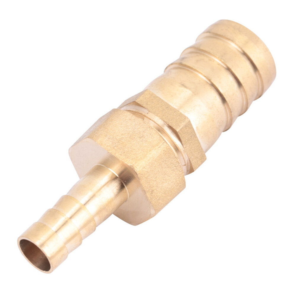 Hose Barb Reducer Brass 10Mm To 19Mm - Aussie Plumbing Fitting & Connector 4941363389356