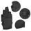 Multifunctional Adjustable Left Thigh Holster for Guns, Black 4