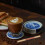 Rostfri Latte Med Trähandtag För Kaffeblandning 5
