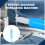 Automatic Needle Threader for Home Sewing Machines Easy Use Needlework Supplies 9