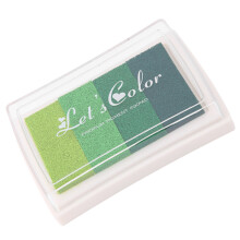 DIY Watercolors Ink Pad for Rubber Stamps &amp; Scrapbook Decorations (#03)