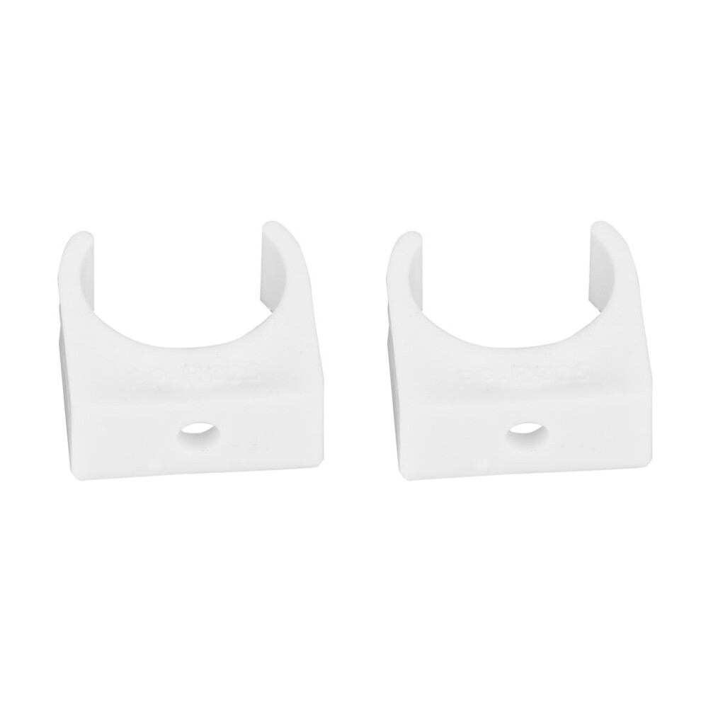 Pipe Clamp 20Pcs 16/20/25/32Mm U Shaped Water Pipe Fix Clips With Screws 7691363389425