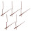 5 Set DIY Klockvisare Bytbar Enkel Montering 9