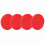 4 Pcs Plastic Air Hockey Pucks - Replaceable for Table Game Equipment (L) 8