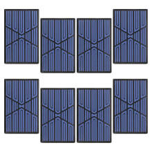8Pcs Plast Pedalbricka Ersättningsplåtar Slitagehämmade Fotstöd