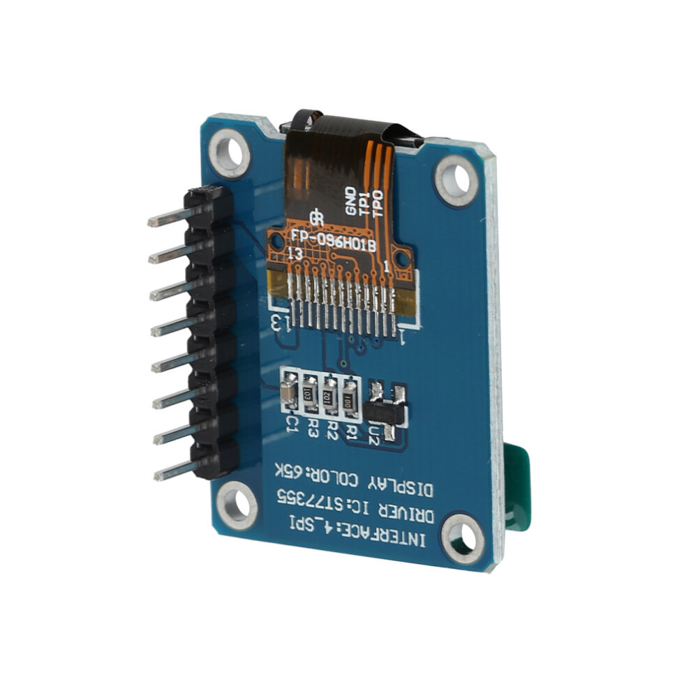 0.96 Inch Hd Ips Color Lcd Module 80X160 Spi St7735 For Arduino 7901363388138