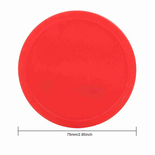 Replacement Set: 4 Sturdy Plastic Air Hockey Pucks - Multi-Size Fit 1