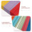 À Bandes Multicolores Pour Déco Étoile Bricolage 9