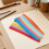 À Bandes Multicolores Pour Déco Étoile Bricolage 6