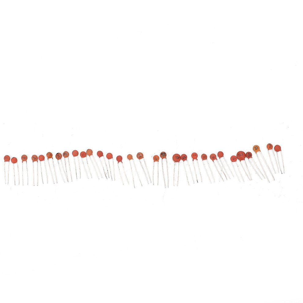 600Pcs Ceramic Capacitors Assortment Kit 2Pf-100Nf 50V Electronic Parts 4981363391911