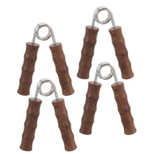 4St Handtagsstyrketränare Trähandtag För Fingerspets, Handled, Grepp