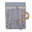 Graue Canvas-Multifunktionstasche 66x50cm 4K-Board 8